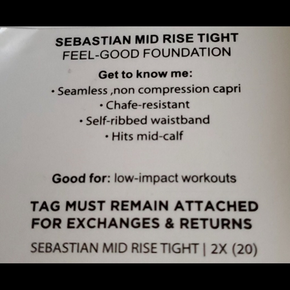 Fabletics Sebastian Mid Rise Tight - Picture 4 of 12